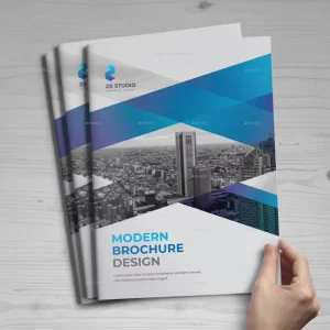 Custom Print Flyer Brochure A4 Catalogue Printing Brochure Booklet Lcd Screen Digital Video Brochure Printing Design