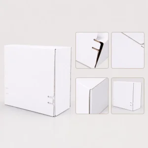 Custom Print Logo Corrugated Zipper Paper Packaging Gift Box Tear Off Strip Carton Shipping Cardboard Boxes
