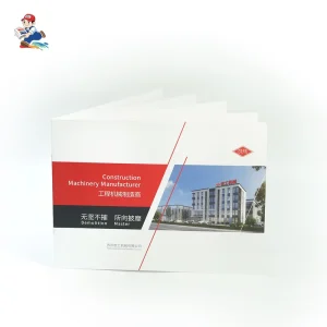 Custom Print Saddle Stitched Business Brochure Promotional Leaflet with Kraft Paper and Offset Paper Options