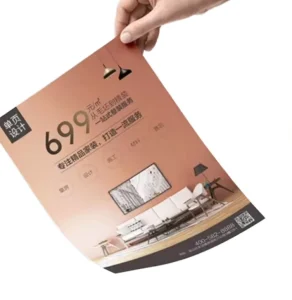 Custom Printed A4 Business Flyers Full Color Promotional Leaflets Professional Marketing Brochures for Advertising