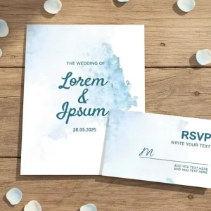 Custom Printed Art Paper Greeting Cards UV Printing Matte Varnishing Simple Design for Valentine’s Day Wedding
