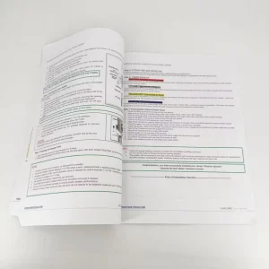Custom Printed Brochures with Digital Printing Custom Logo & Colors Glossy Art Paper for Product Guidelines