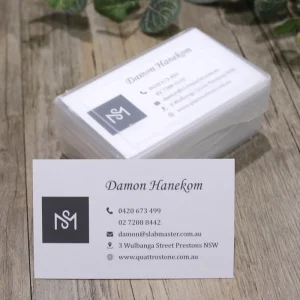 Custom Printed Business Card Full Color Offset Printing Matte Paper Corporate Contact Name Card for Company Promotion