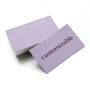 Custom Printed Business Cards Paper Upload Your Design Logo Image Text Double sided