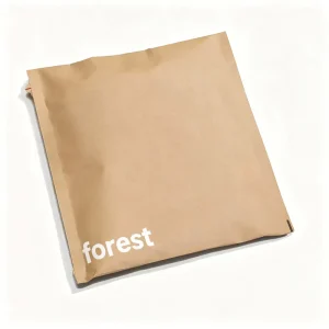 Custom Printed Design Clothing Courier Package Shipping Polymailer Biodegradable Kraft Cardboard Mail Envelope Paper Mailing Bag