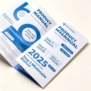 Custom Printed Flyer Offset Paper Single Page Promotional Pamphlet for Event Advertising