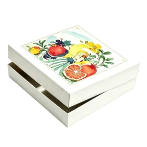 Custom Printed Gift Box With Logo Custom Size Kraft Cardboard Gift Packaging Box