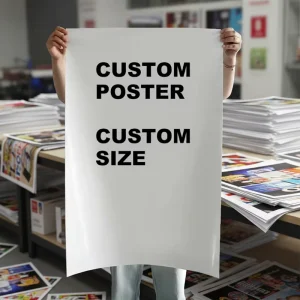 Custom Printed Glossy Coated Trade Shows Banner Eco Friendly Water Resistant Wall Art for Artists & Photographers