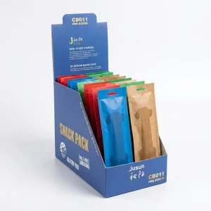 Custom Printed Glossy Corrugated Cardboard Nut Packaging Shipping Display Box for Food