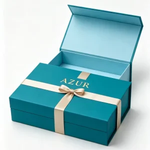 Custom Printed Hard Cardboard Magnetic Gift Box With Elegant Design for Luxury Product Packaging