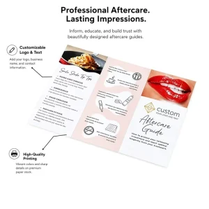 Custom Printed Instruction Manual Marketing Brochure Product User Guide Flyer Leaflet Printing Services with Logo