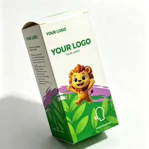 Custom Printed Logo Eco Friendly Biodegradable Healthcare Grade Folding Packaging Box for Medical Device Outer Medicine Pill
