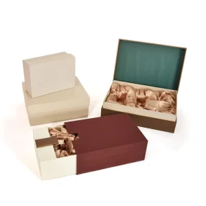 Custom Printed Logo Gift Packaging Box Eco Friendly Paperboard Gift Box with Customization Service