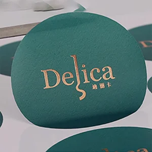 Custom Printed Logo Labels for Packaging Waterproof Sticker Printing Roll Label Round Stickers