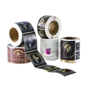 Custom Printed Logo Self Adhesive Printing Stickers Label Printing Stickers Vinyl Label