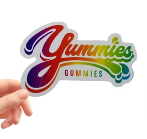 Custom Printed Matte Gloss Vinyl Waterproof Die-Cut Stickers