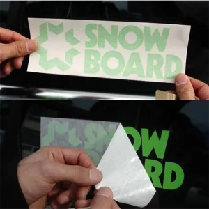 Custom Printed Mixed-Design Waterproof Vinyl Die-Cut Stickers with Transfer Tape for Decoration