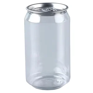 Custom Printed PET Plastic 500ml Base Can Bottles for Carbonated Beverages Juice Coffee Soda Tea Packaging
