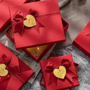 Custom Printed Paper Gift Box for Chinese New Year Packaging