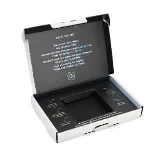 Custom Printed Protective Insert Design Corrugated Packaging Box for Retail Beauty Product Packaging