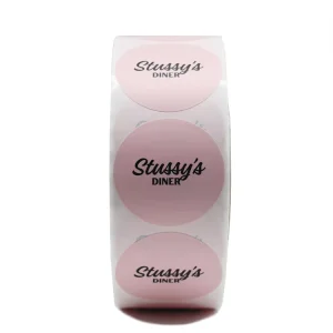 Custom Printed Round Sticker Factory Direct Adhesive Packaging Label for Products Cute Sticker