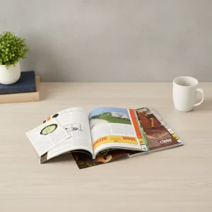 Custom Printed Soft Cover Storybooks Brochures Magazines Catalogs Photobooks and Cooking Books with Cardboard and Art Paper