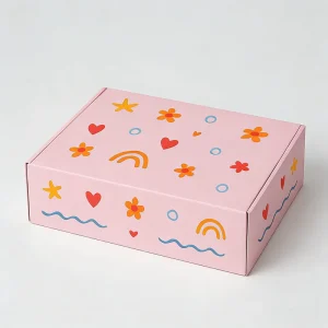 Custom Printed Unique Corrugated Shipping Box Packaging Custom Gift Box Logo Cardboard Mailer Paper Box for Cosmetic Products