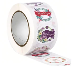 Custom Printed Vinyl Adhesive Logo Labels for Product Packaging, Waterproof
