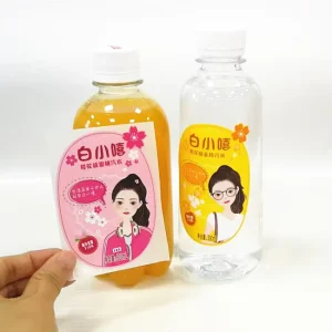 Custom Printed Waterproof Adhesive Labels for Wine Beer Packaging Self Adhesive Stickers with Custom Design and Shape
