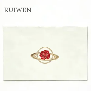 Custom Printed White Paper Greeting Cards Luxury White Valentine Birthday & Thank You Cards