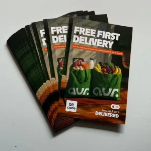 Custom Printed Your Design Double Sided Printing 200g Thick Paper Brand New Product Promotion Flyers Custom Printing