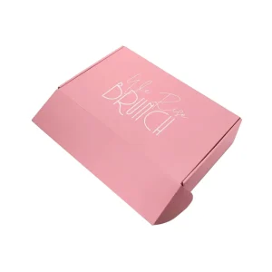 Custom Printing Clothing Box Packaging with logo for Mailer