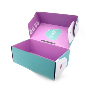 Custom Printing Color Corrugated Mailer Packaging for Clothing Cosmetics Jewelry Watches Candy and Toys Packaging