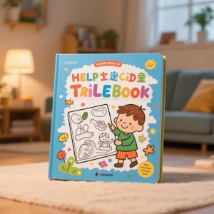 Custom Printing Colouring Services Design Drawing Activity Illustration Fairy Tale Board Kids Children Story Book