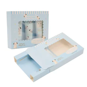 Custom Printing Cosmetic Skincare Product Outer Packaging Hand Cream Paper Gift Box With Window