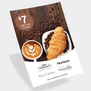 Custom Printing Design Booklet Flyers Trifold Leaflet Brochure Restaurant Takeaway Food Menu Flyers Printing Paper Service