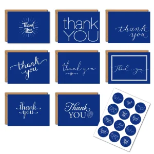 Custom Printing Greeting Cards with Envelope and Stickers Thank You Card Set for Gifts Decoration Invitations