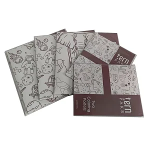 Custom Printing Indoor Game Coloring Poster for Elderly People