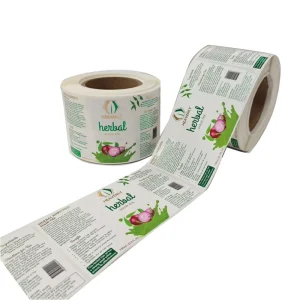 Custom Printing Labels for Bottles Packaging Sticker Etiquetas Vinyl Hair Care Products Private Label