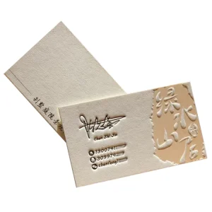 Custom Printing New Design Printed Embossed Debossed Business Card Offset Printing Greeting Card Card Servise Paper & Paperboard