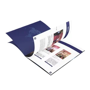 Custom Printing Service Book Catalog Brochure Advertising Flyer Leaflet Product Booklet Menu Printing