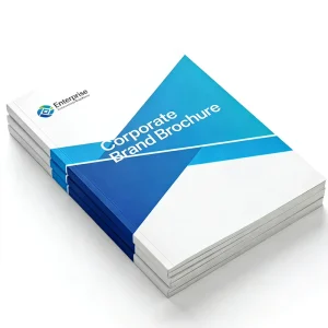 Custom Printing Services for Manuals Magazines Booklets Catalogues with Art Paper Perfect Binding Digital Printing