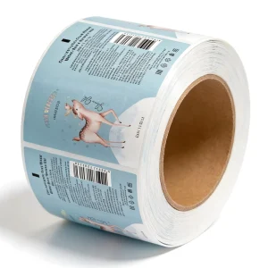 Custom Private Brand Packaging Product Label Adhesive Stickers Logo Printing Vinyl Sticker Paper Sticker Label Roll