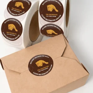 Custom Private Label Logo Printing Self Adhesive Art Paper Waterproof Vinyl Roll Labels Product Packaging Food Bottle Sticker