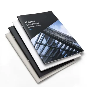 Custom Product Catalogue Brochure Printing with Film Lamination for Business