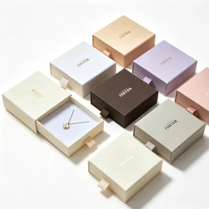 Custom Product Paper Portable Mini Girls Bracelet Jewellery Packed Drawer Box Jewelry Box Manufacturers