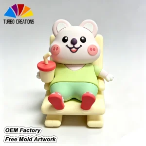 Custom Realistic 3d Printed Plastic 1/12 Collectible Big Hot Toys Mini Pvc Cartoon Anime Character Action Figures for Girl