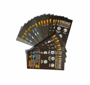 Custom Recyclable Cardboard Offset Film Laminated Art Design Hang Tags Clothing Labels for Business Promotion Shoes Jackets