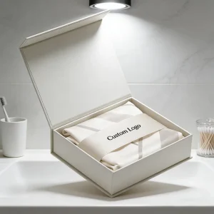 Custom Recyclable Rigid Paperboard Gift Box with Magnetic Closure Book Style Design Customizable Shape Liner Matt Lamination