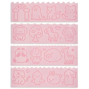 Custom Reusable Plastic Stencil for Drawing Painting on Wood Wall Decor Template Design Crafts DIY Scrapbook